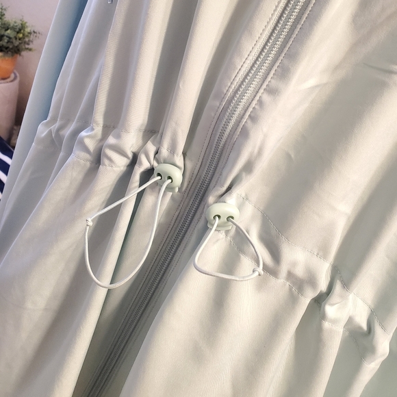 ADIDAS MINT GREEN LIGHTWEIGHT JACKET - Picture 8 of 12